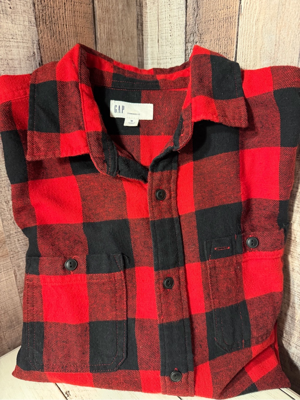 Gap Flannel Shirt - men’s M